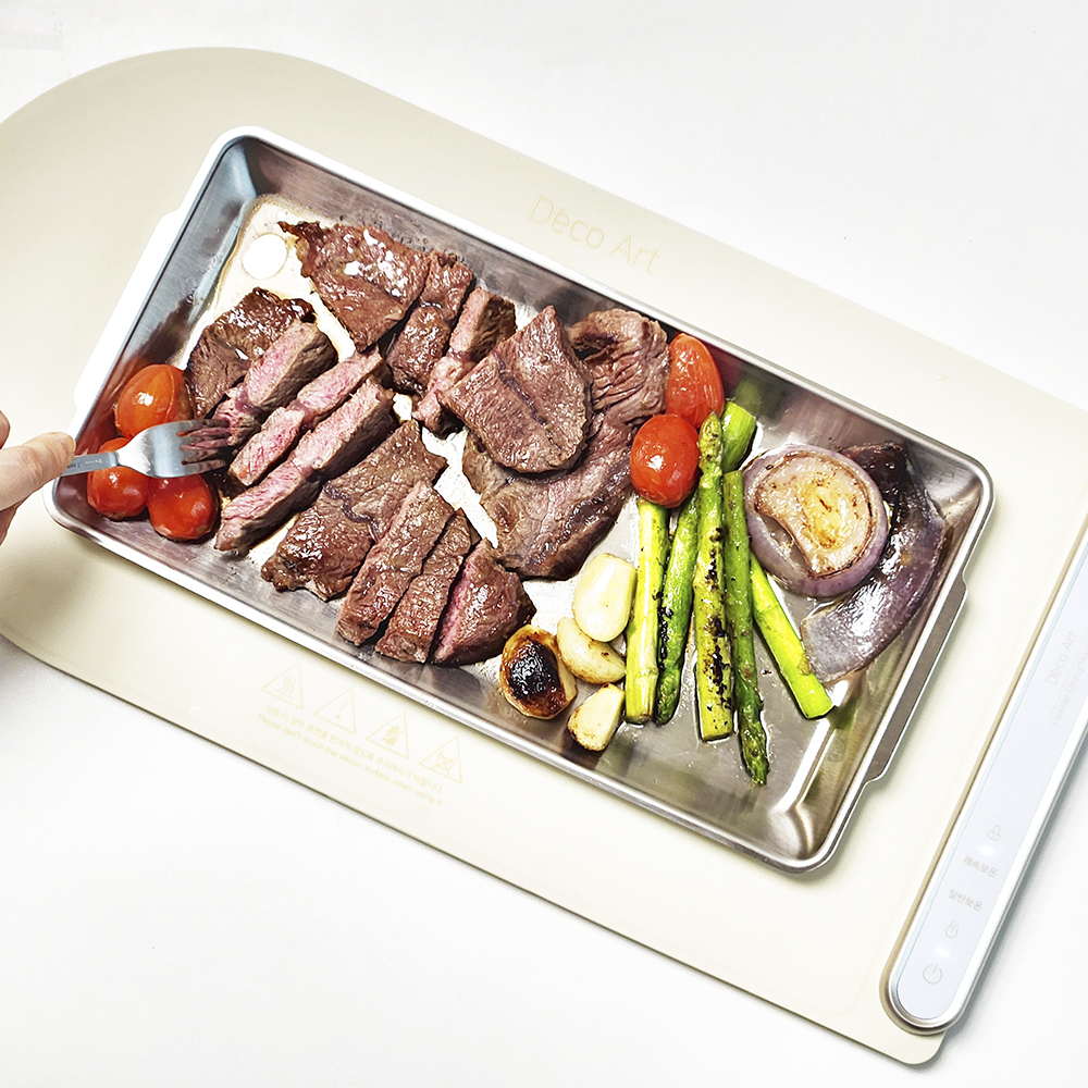 데코아르 유선 플렉서블 다이닝 매직 워머 2구
